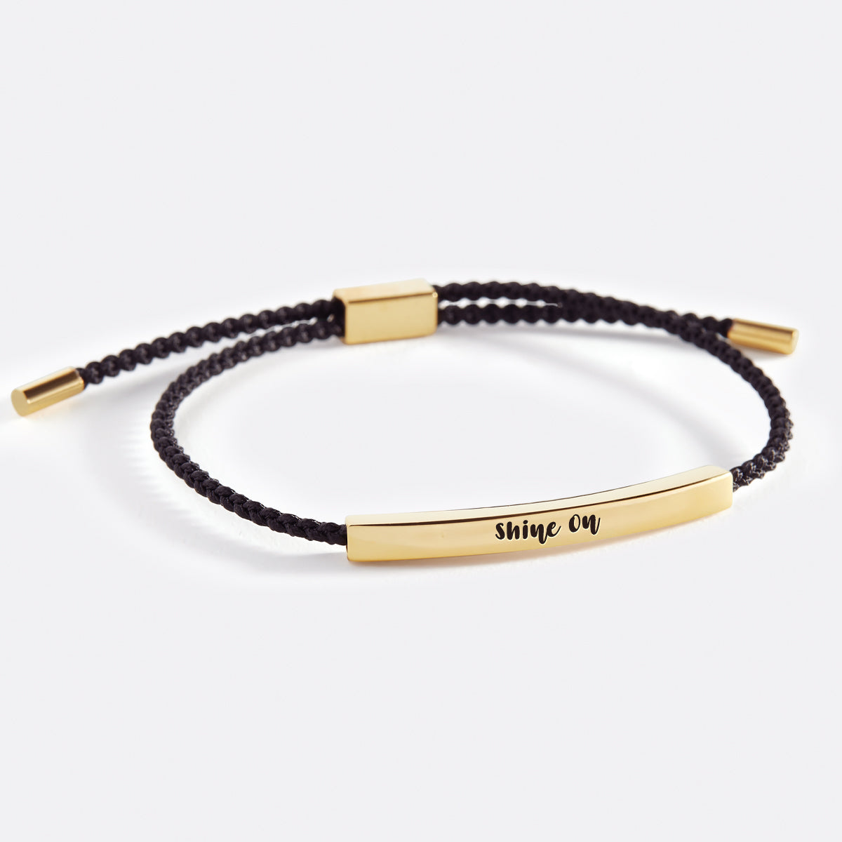 Shine On Inspire Bracelet in gold tone