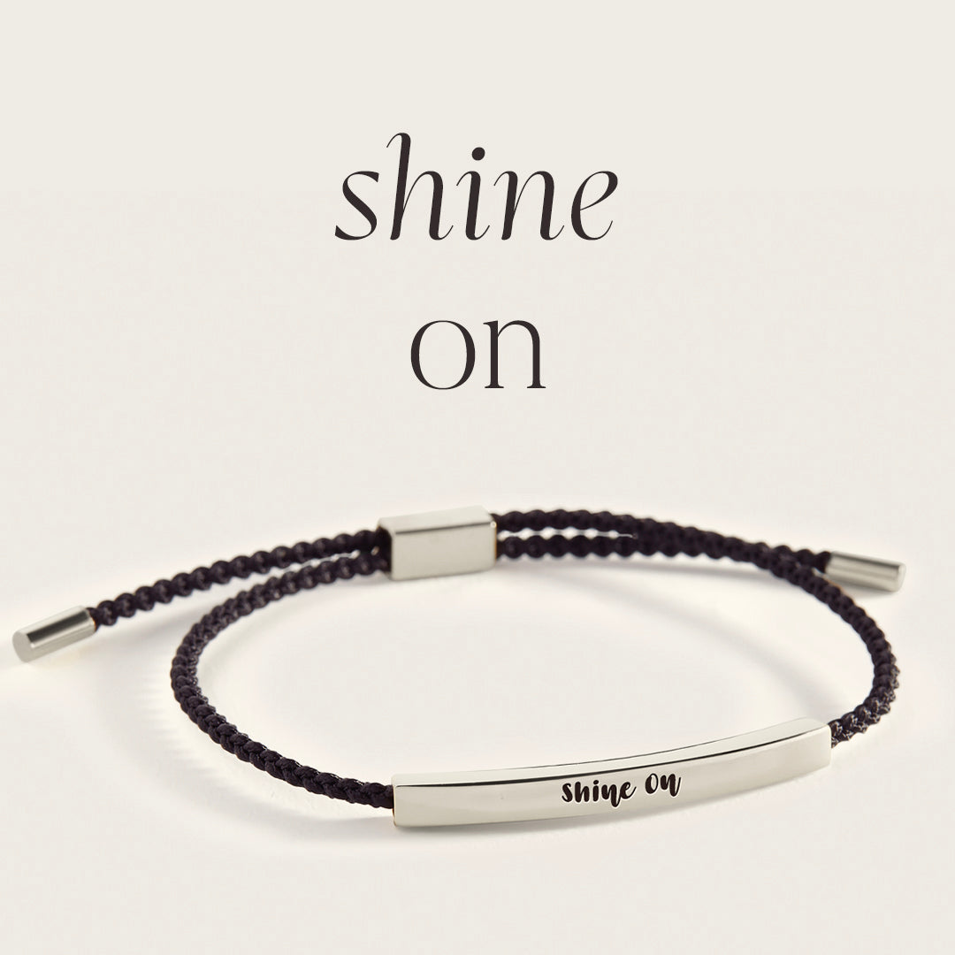 Shine On Inspire Bracelet in 925 Sterling Silver — Vanny Jewels