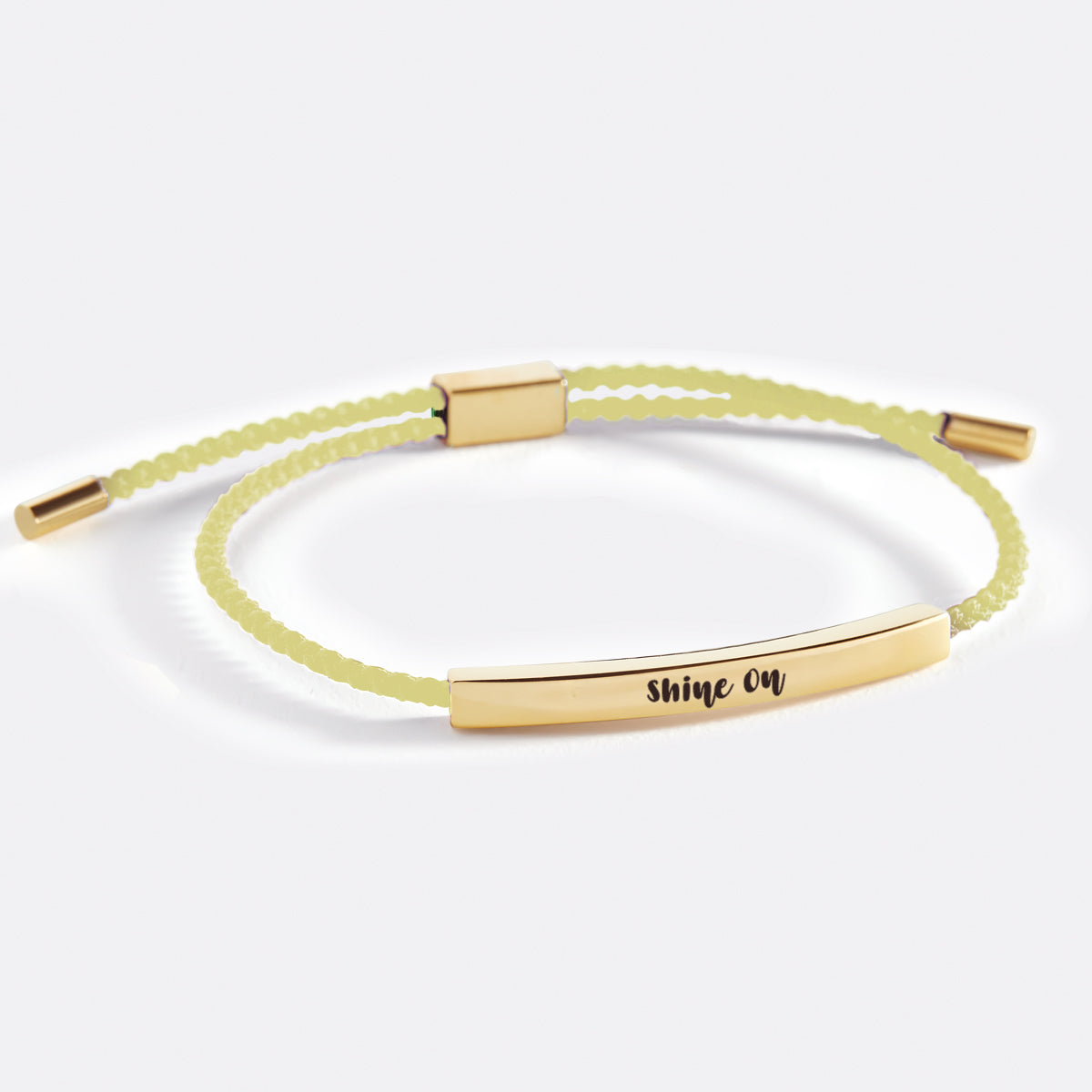 Shine On Inspire Bracelet in gold tone