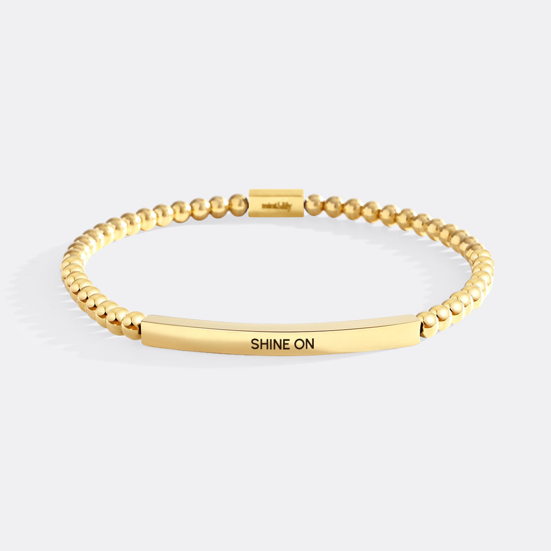 Shine On Armband mit Perlen „Inspire“