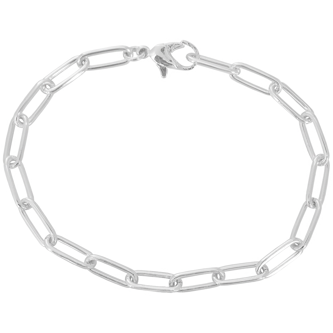 Klobiges Paperclip-Kettenarmband