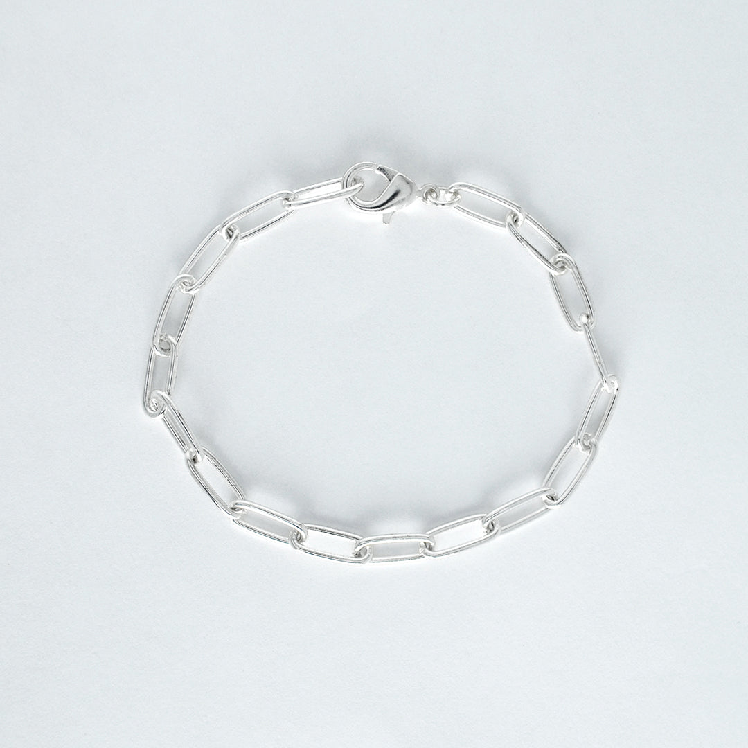 Klobiges Paperclip-Kettenarmband