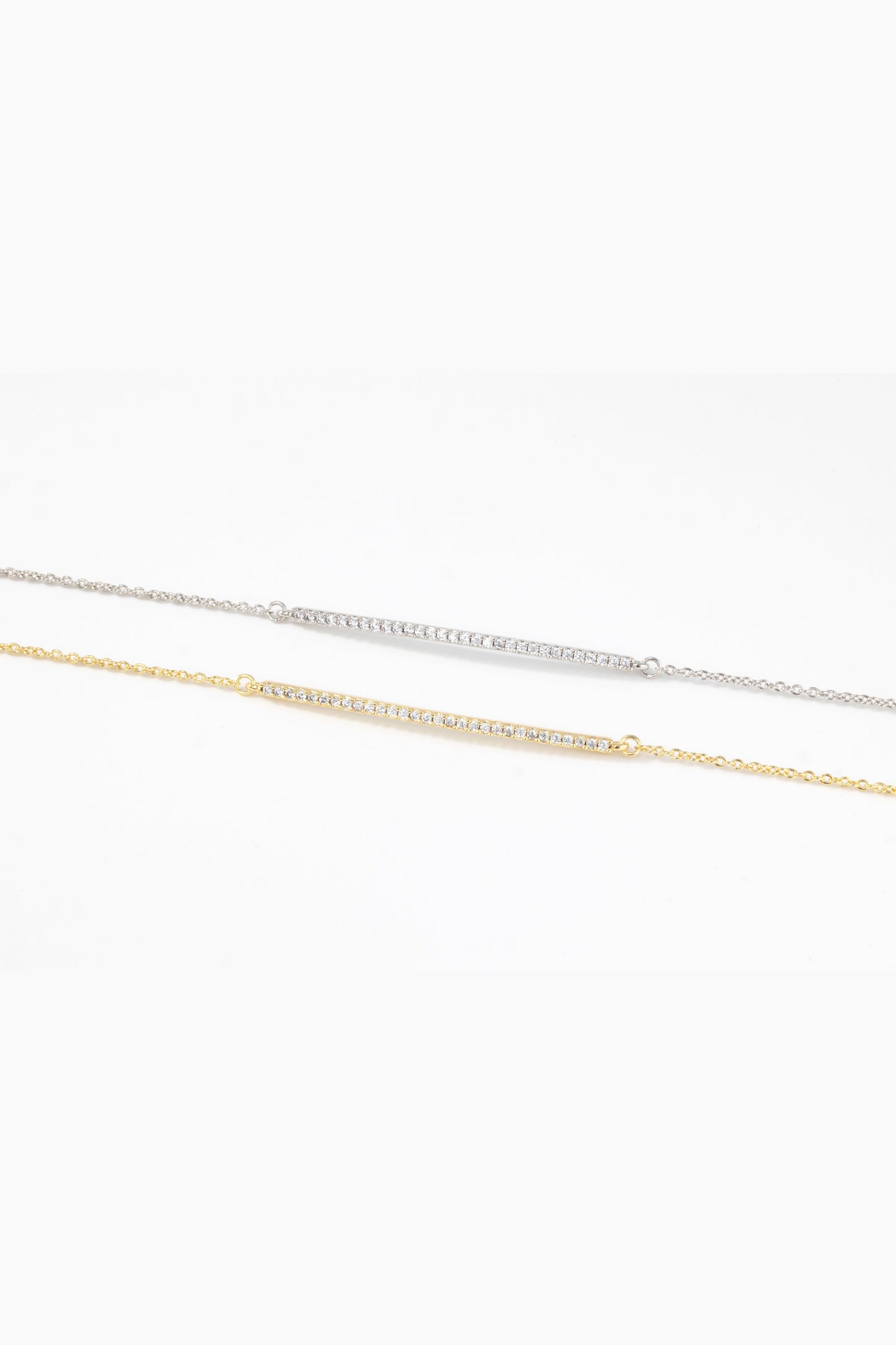 Sparkling Bar Bracelet, flat lay detail