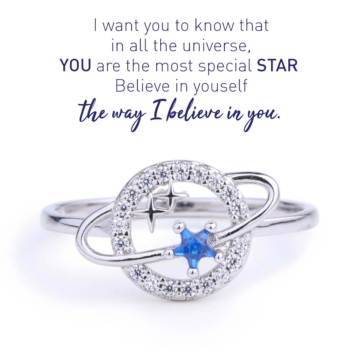 To My Special Star Planet & Stars Ring — Vanny Jewels