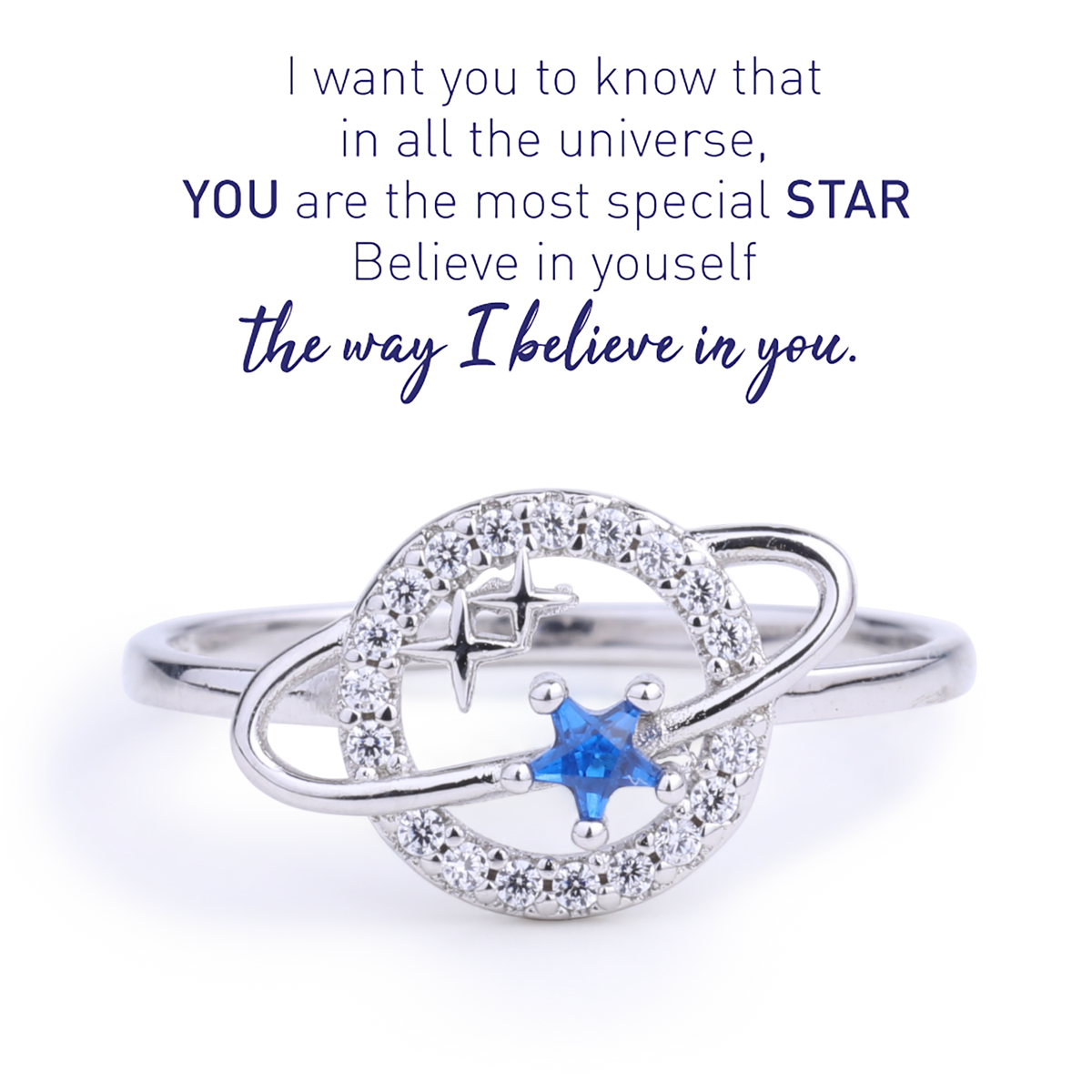 To My Special Star Planet & Stars Ring — Vanny Jewels