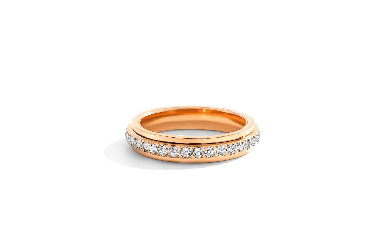 Drehbarer Fidget-Eternity-Ring