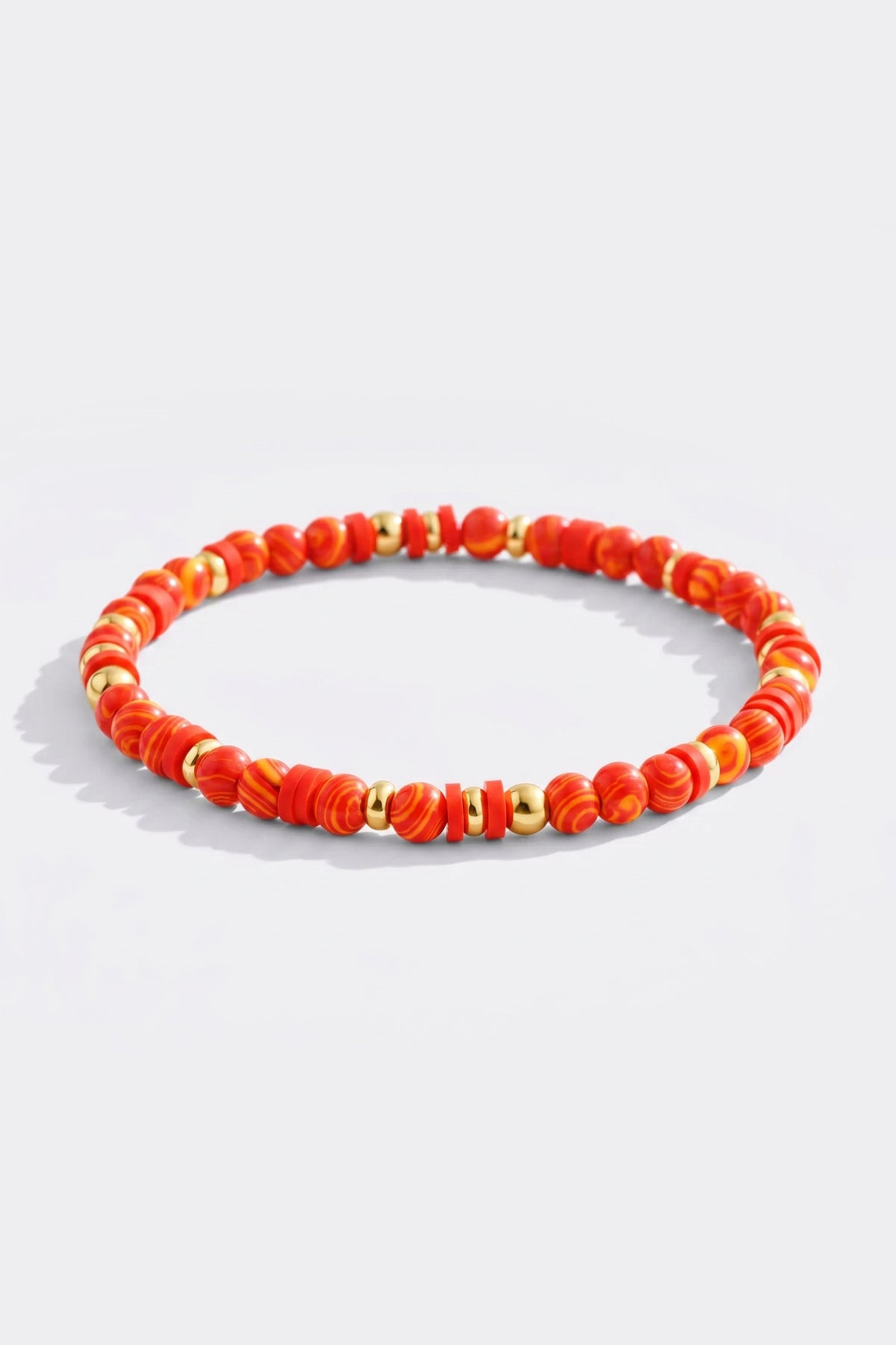 Stapelbares Geburtsstein-Perlenarmband
