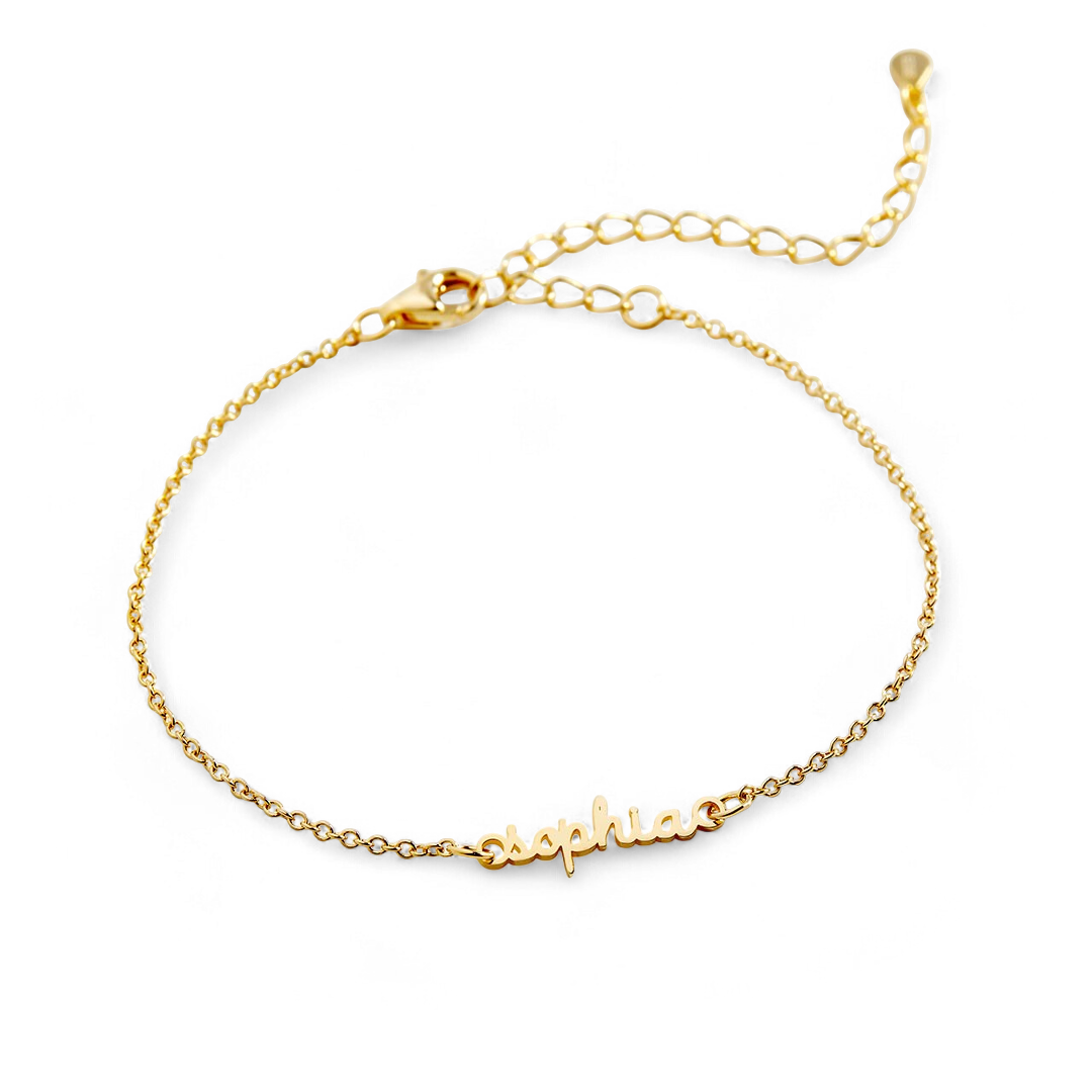 Stella Dainty Name Bracelet — Vanny Jewels