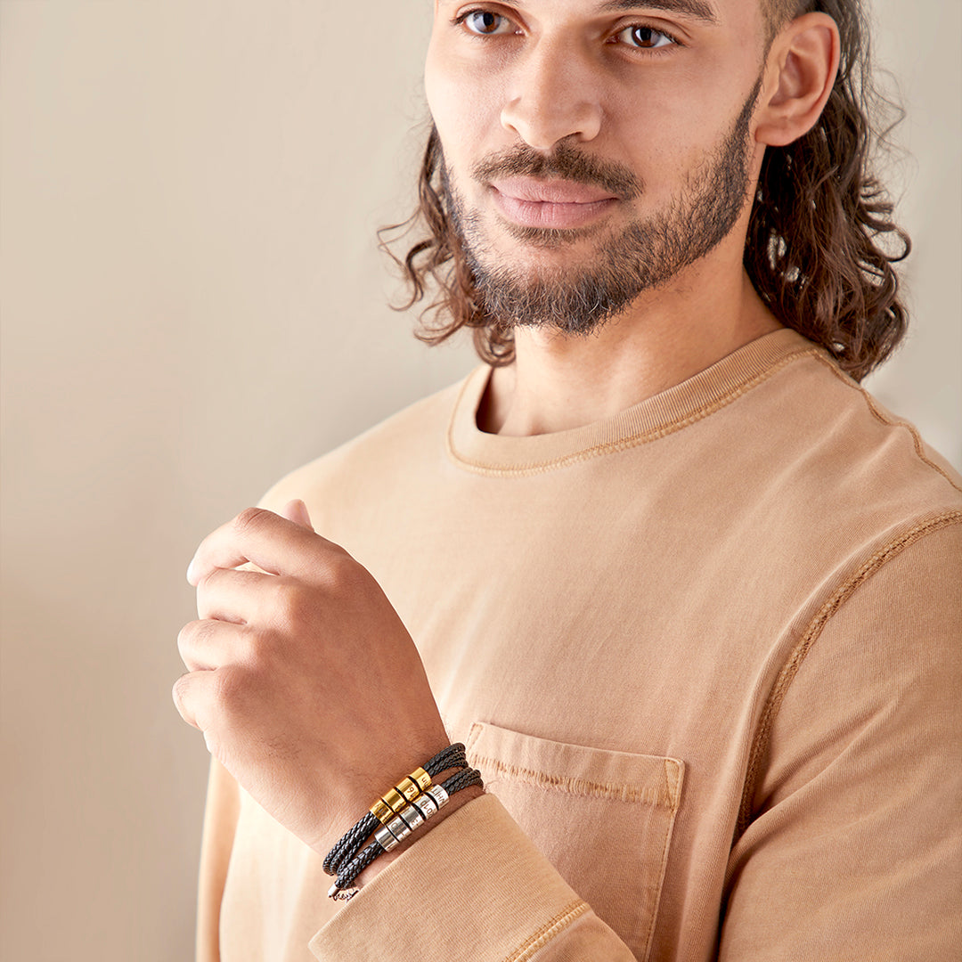 Personalisiertes Perlenarmband