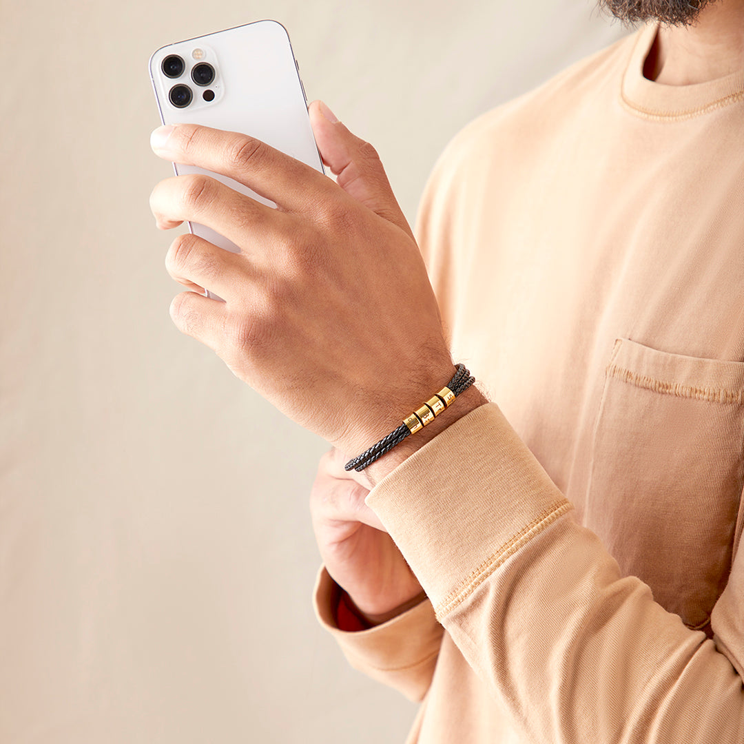 Personalisiertes Perlenarmband
