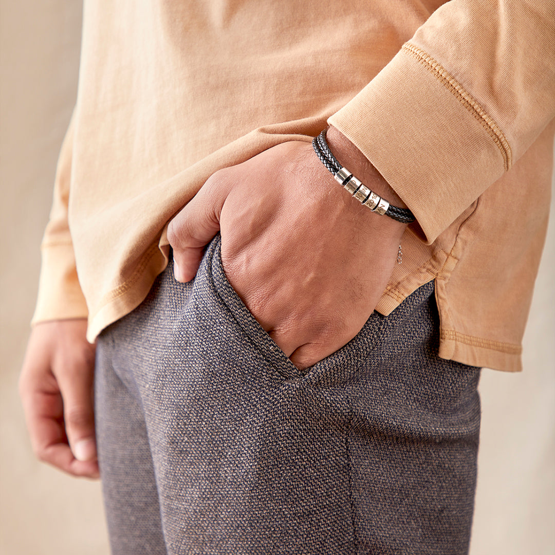Personalisiertes Perlenarmband