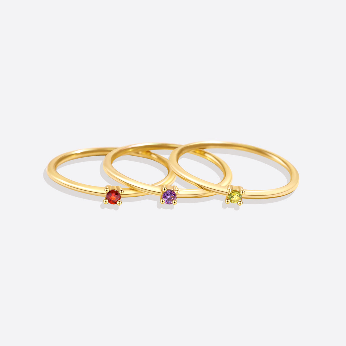Anello impilabile portafortuna super delicato