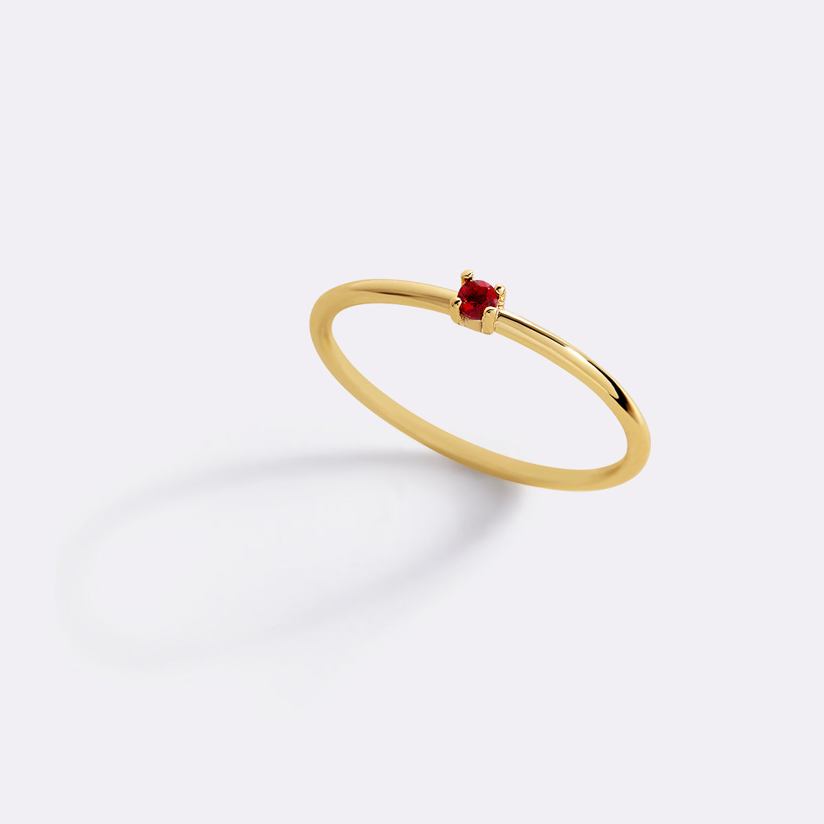 Anello impilabile portafortuna super delicato