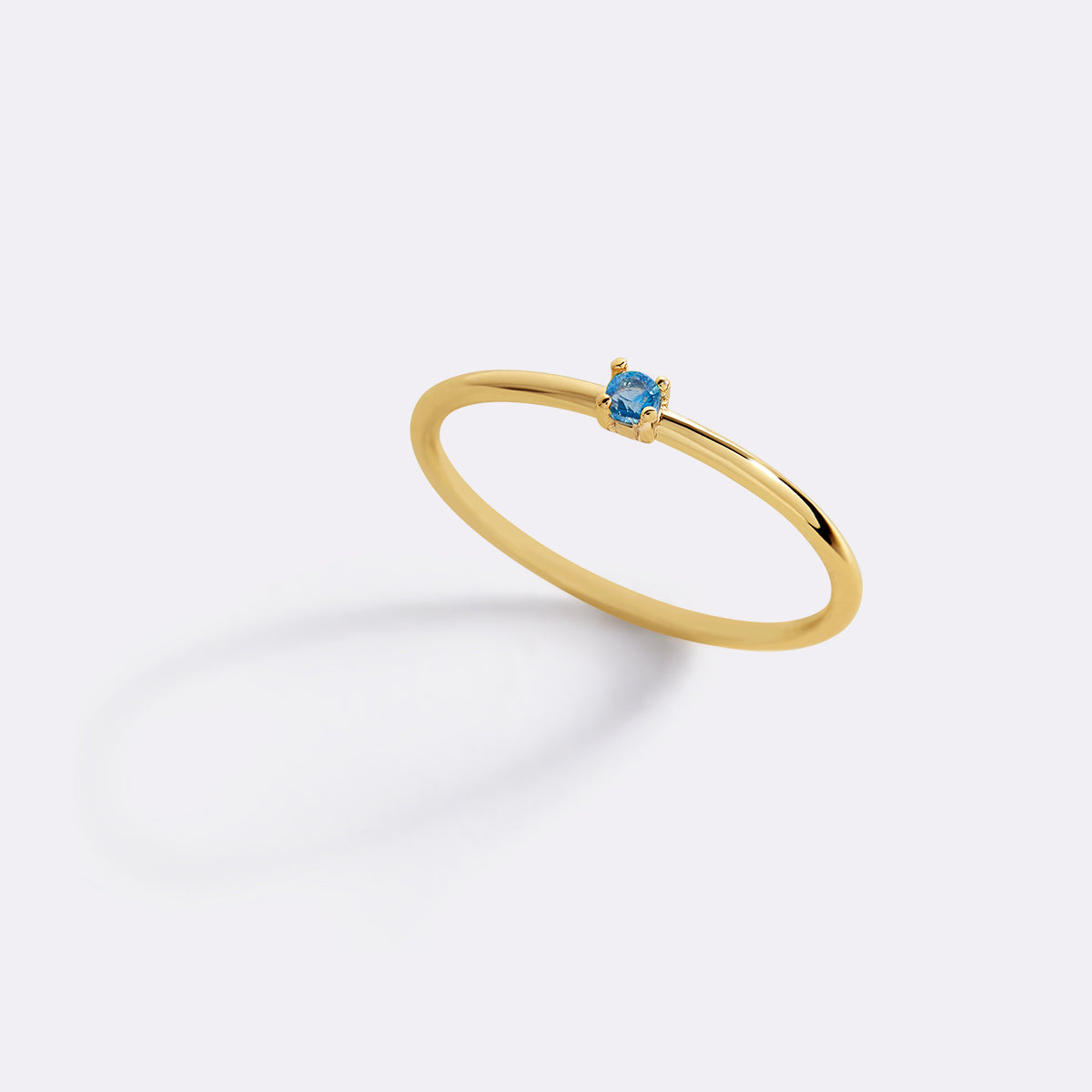 Anello impilabile portafortuna super delicato