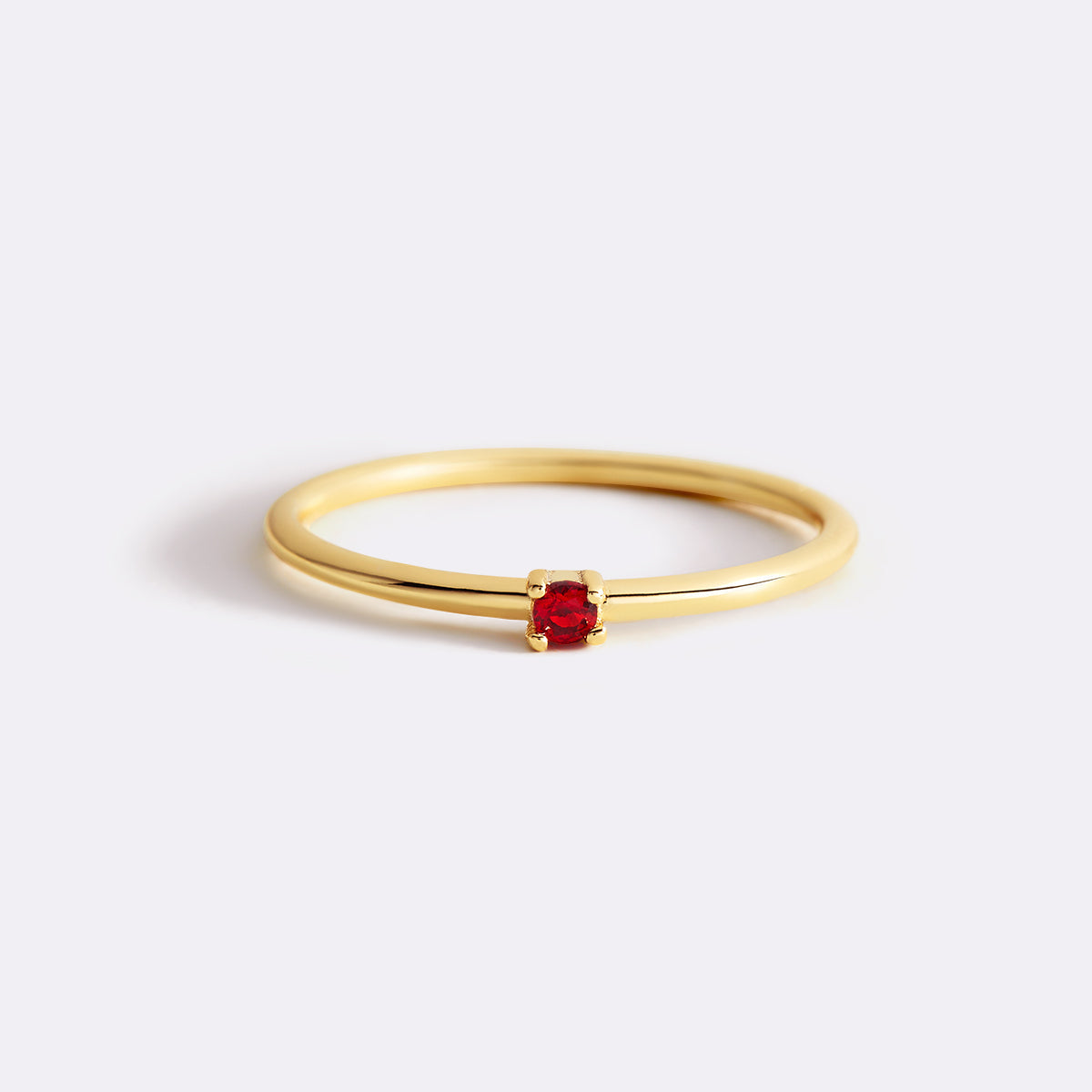 Anello impilabile portafortuna super delicato