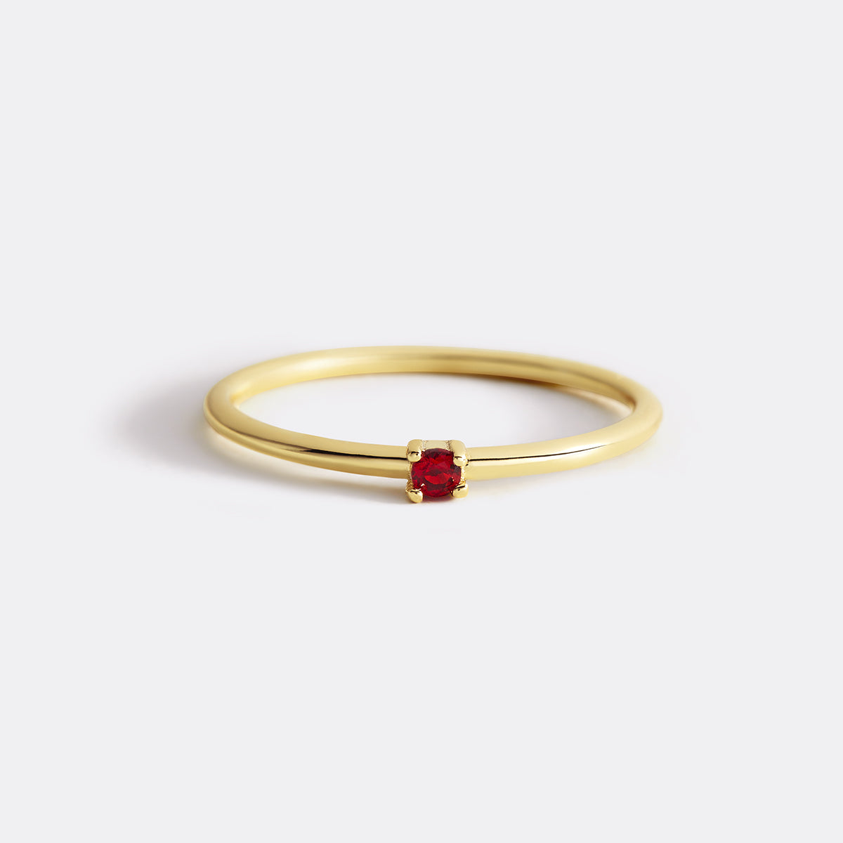 Anello impilabile portafortuna super delicato