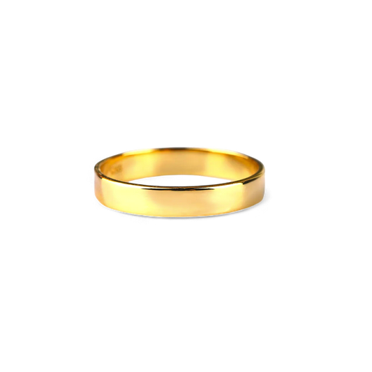 The Timeless Band Ring in 18k Gold — Vanny Jewels