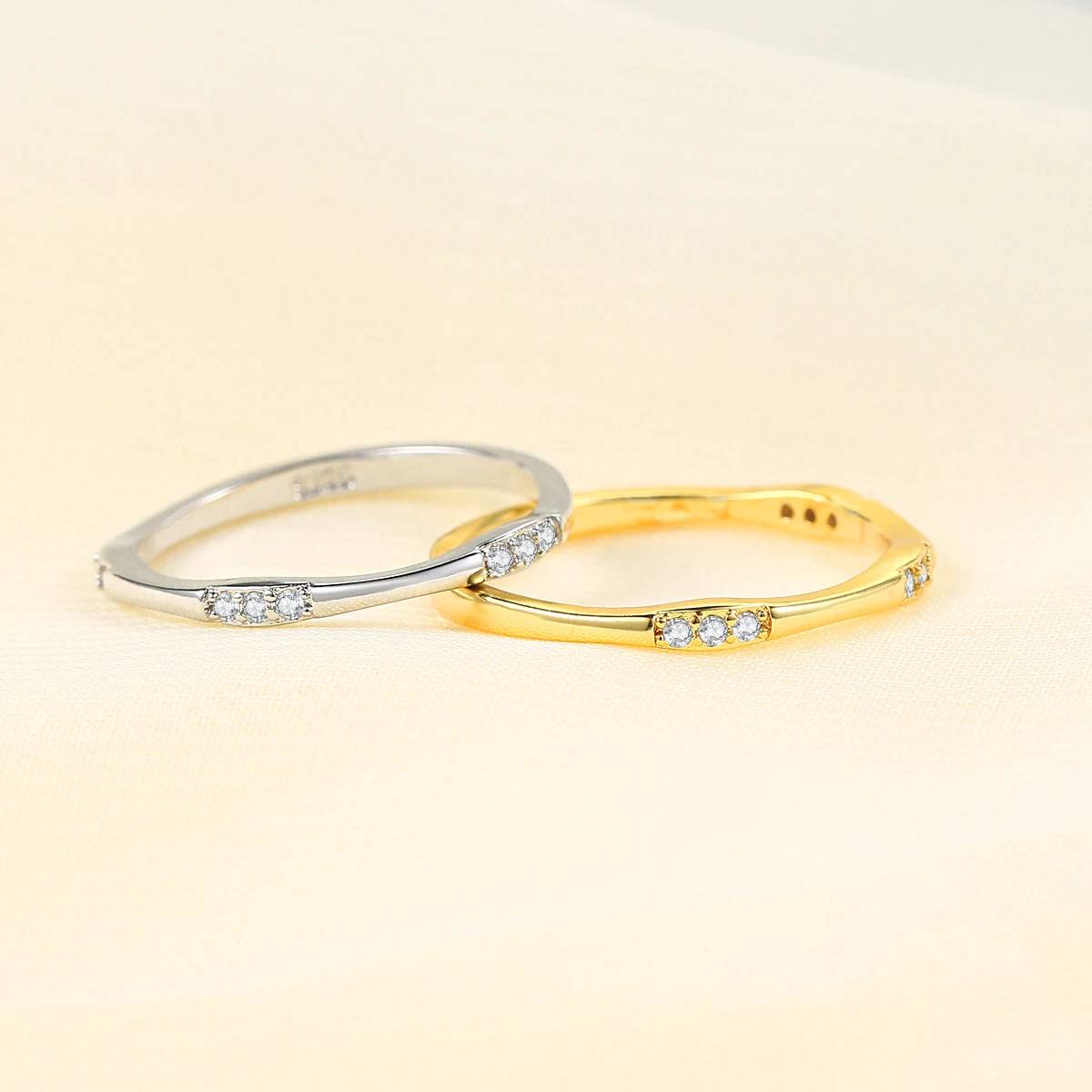 Anello impilabile a tre by tre