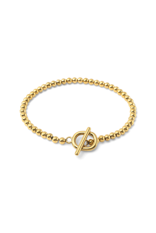 Toggle Clasp Beaded Bracelet — Vanny Jewels