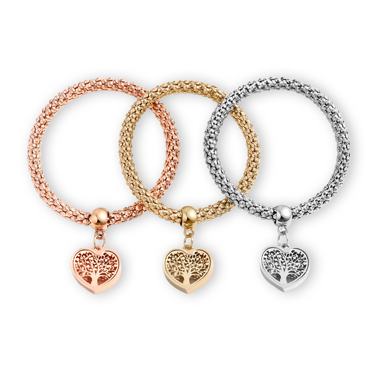 Tree of Life - Limited Edition Heart Charm Bracelet — Vanny Jewels