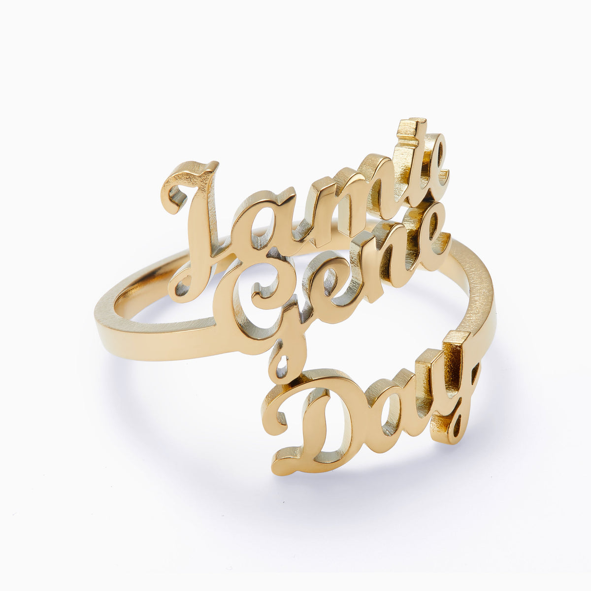 Anello con tre nomi