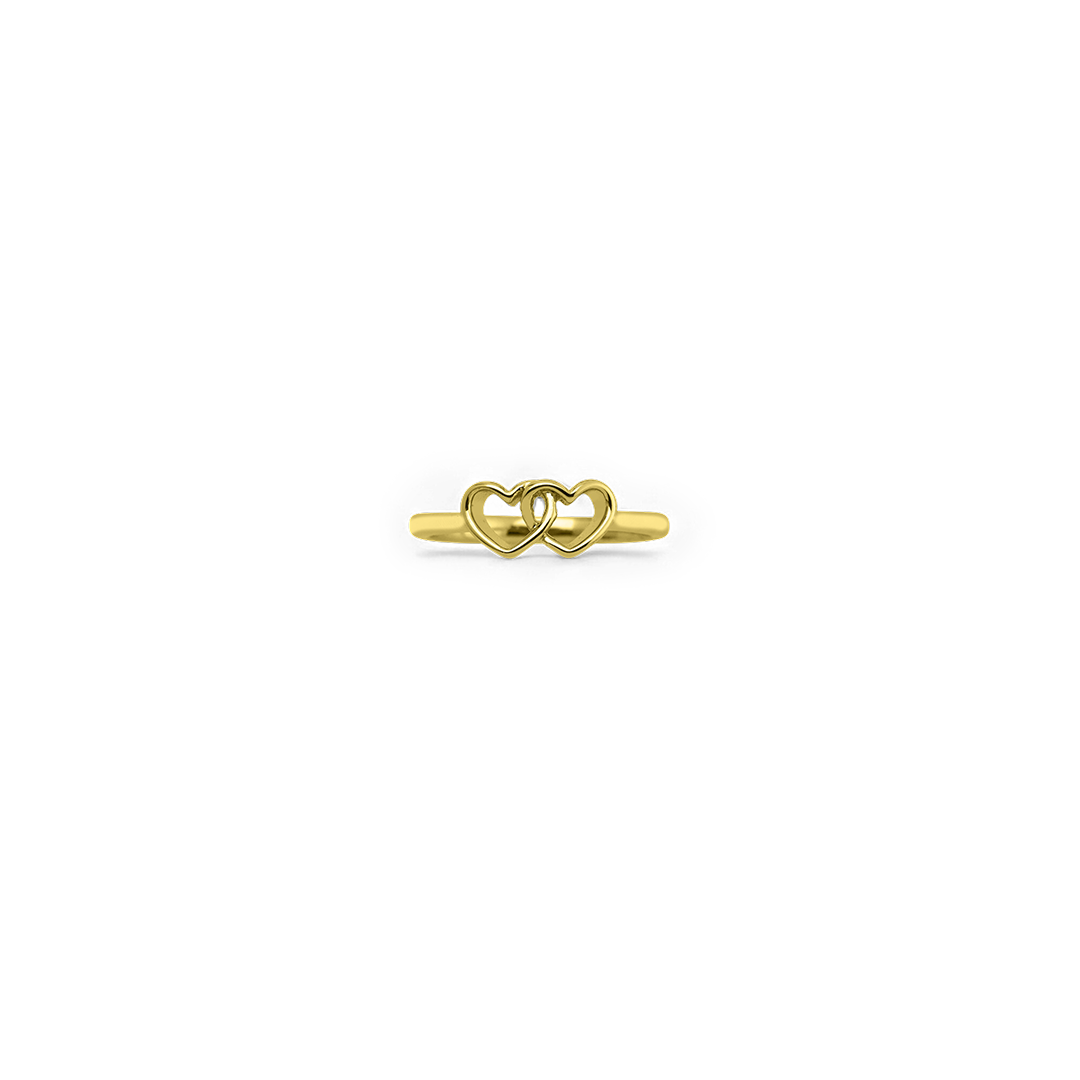 Two Hearts Together Ring — Vanny Jewels