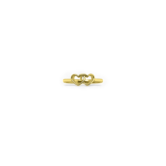 Two Hearts Together Ring — Vanny Jewels