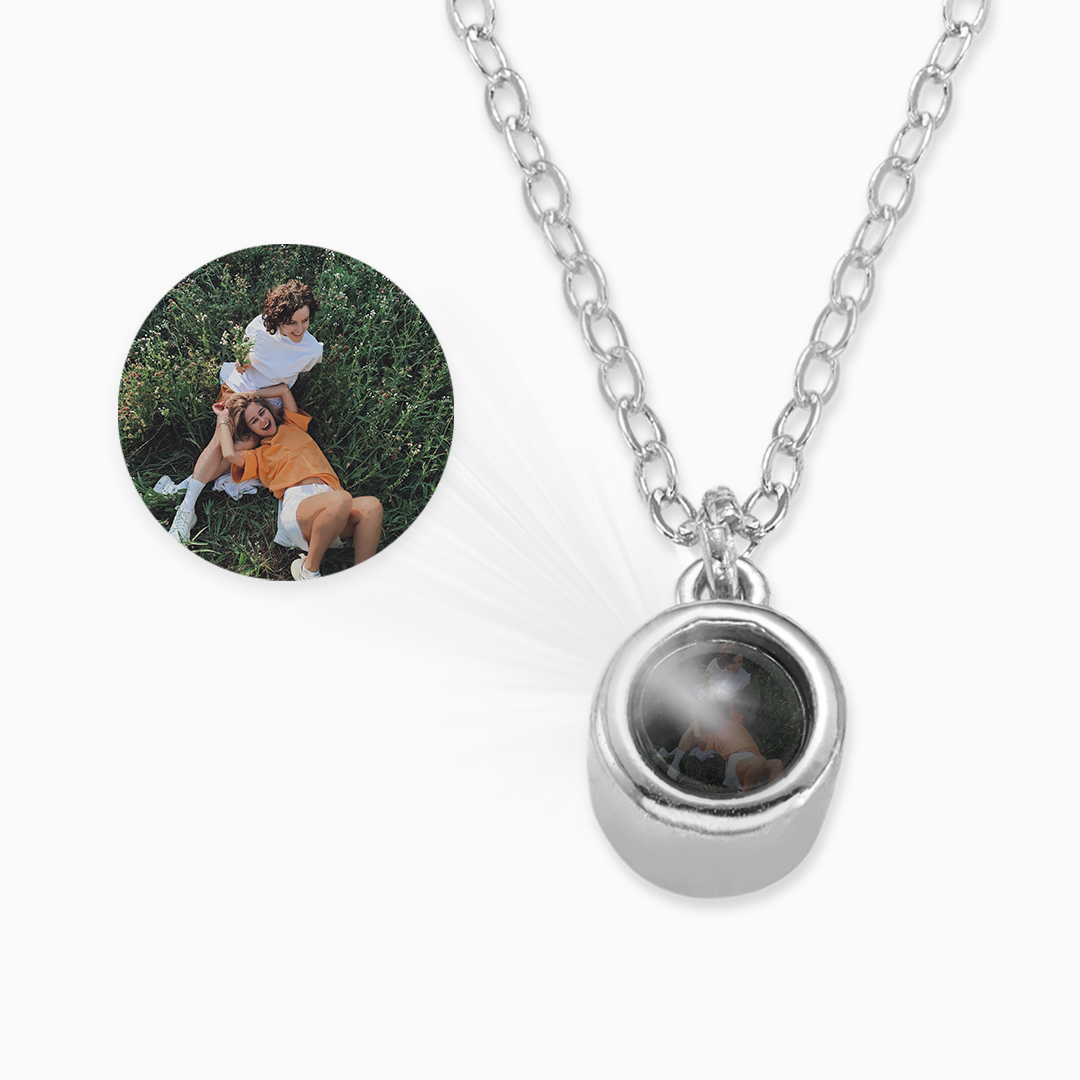 The Classic Photo Necklace in 925 sterling silver