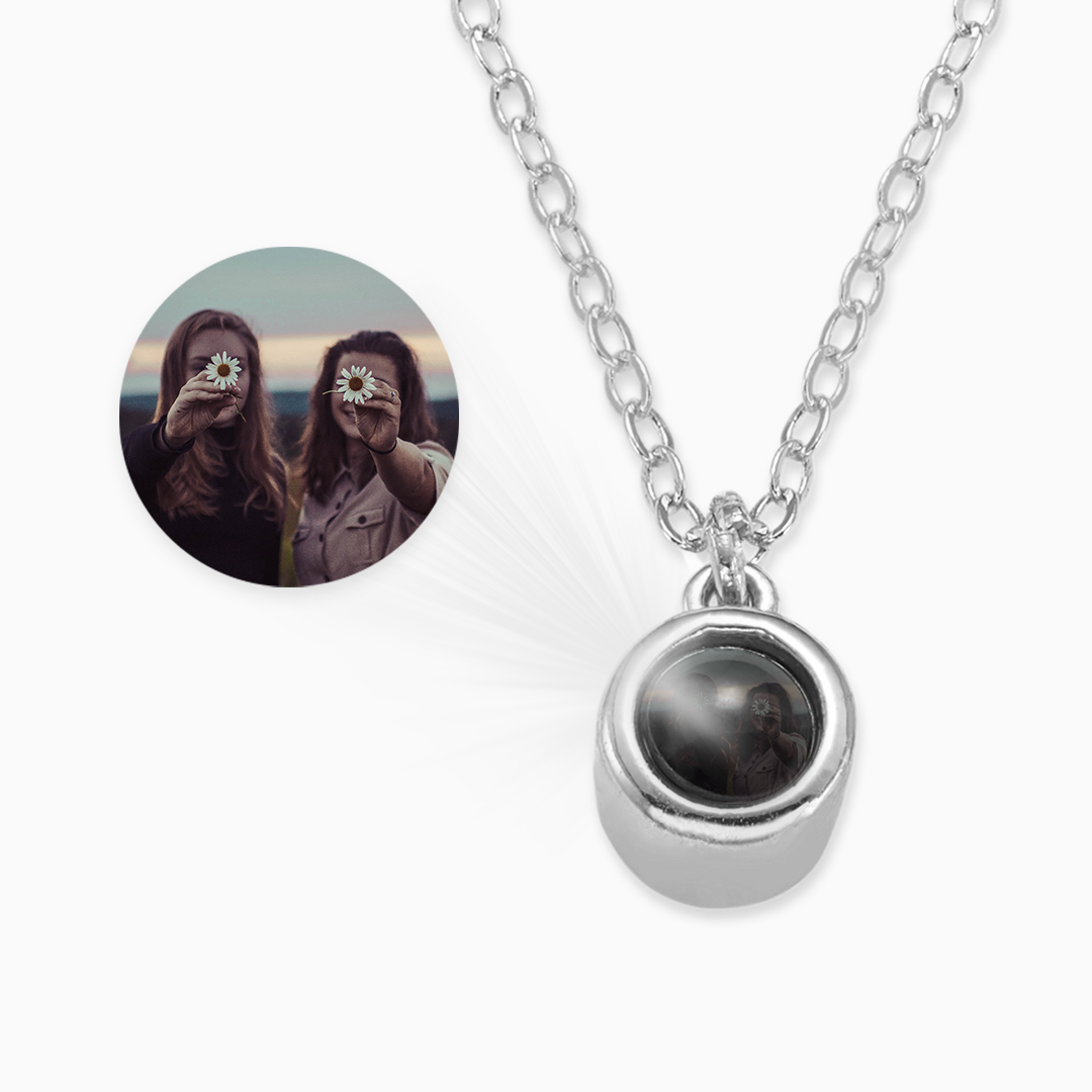The Classic Photo Necklace in 925 sterling silver