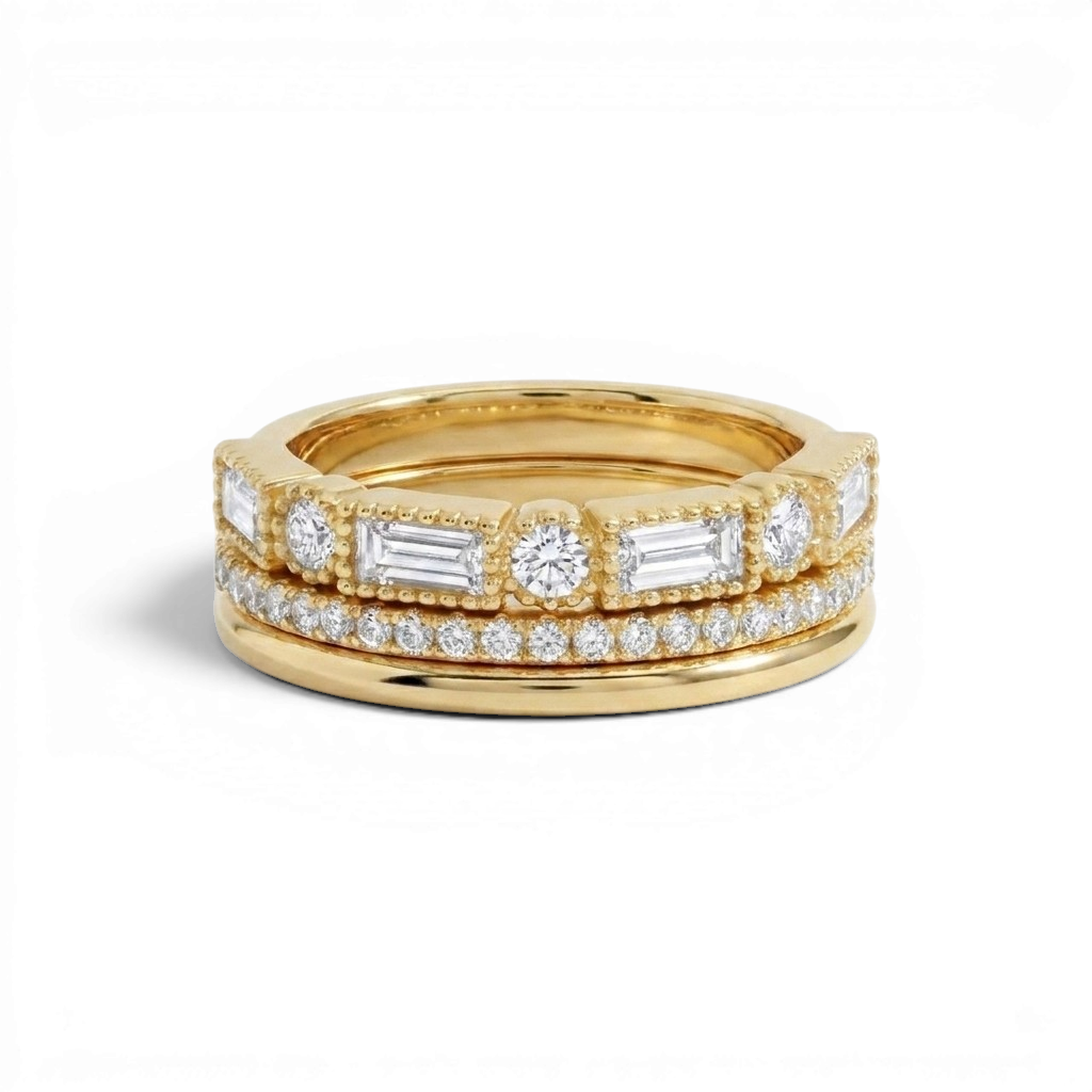 Vintage Ring Stack — Vanny Jewels