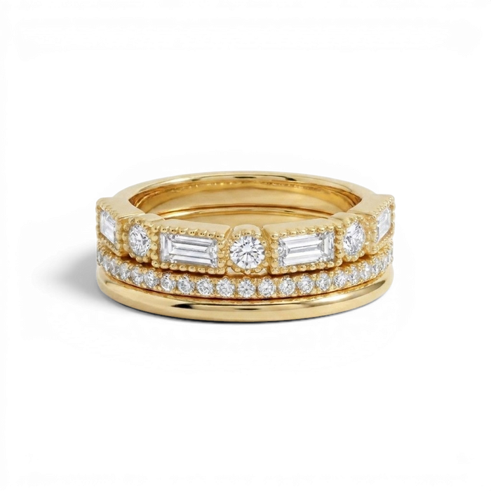 Vintage Ring Stack — Vanny Jewels