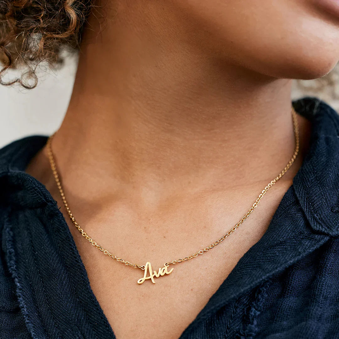 Collana nome fatina – Aderente