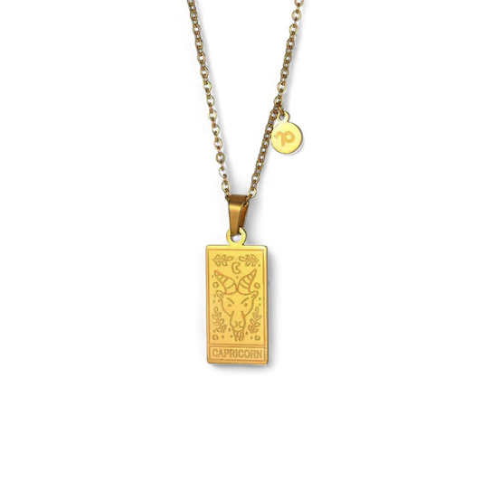 Zodiac Card Necklace — Vanny Jewels