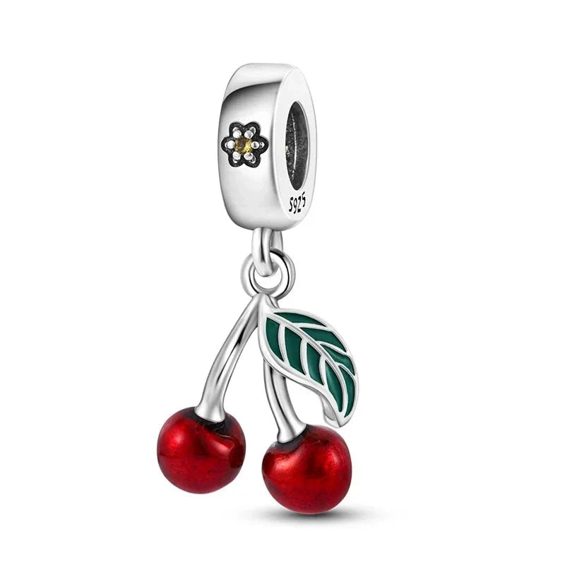 Cherry Charm in 925 Sterling Silver — Vanny Jewels