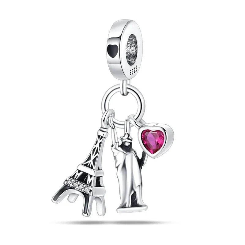Metropolitan Dreams Charm in 925 Sterling Silver — Vanny Jewels