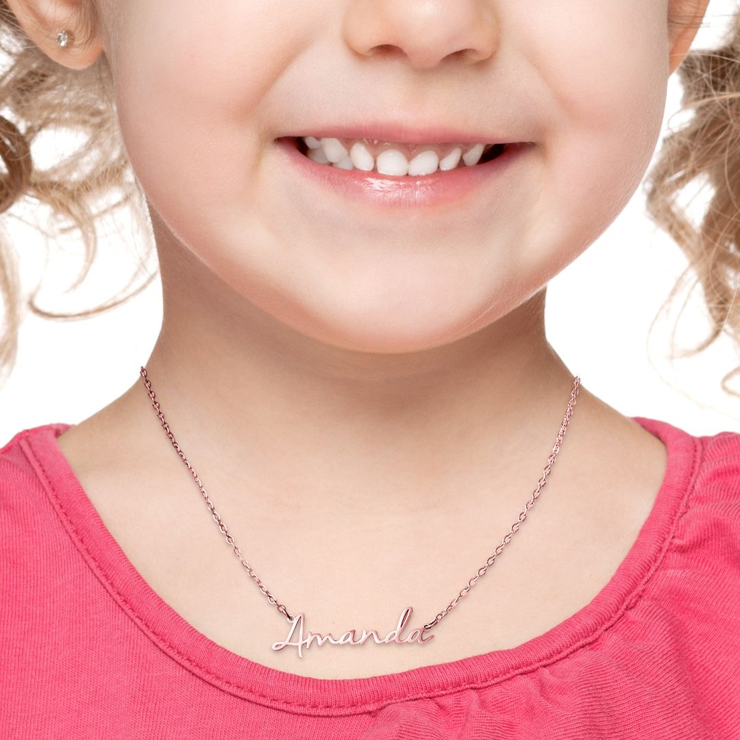 Collana nome fatina – Aderente