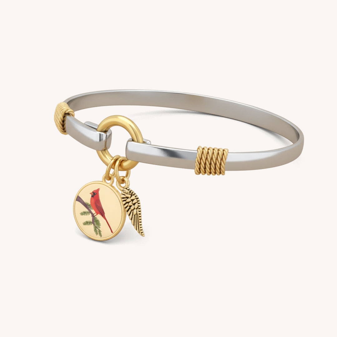 Cardinale - Bracciale Personalizzato con Ciondoli Bicolore
