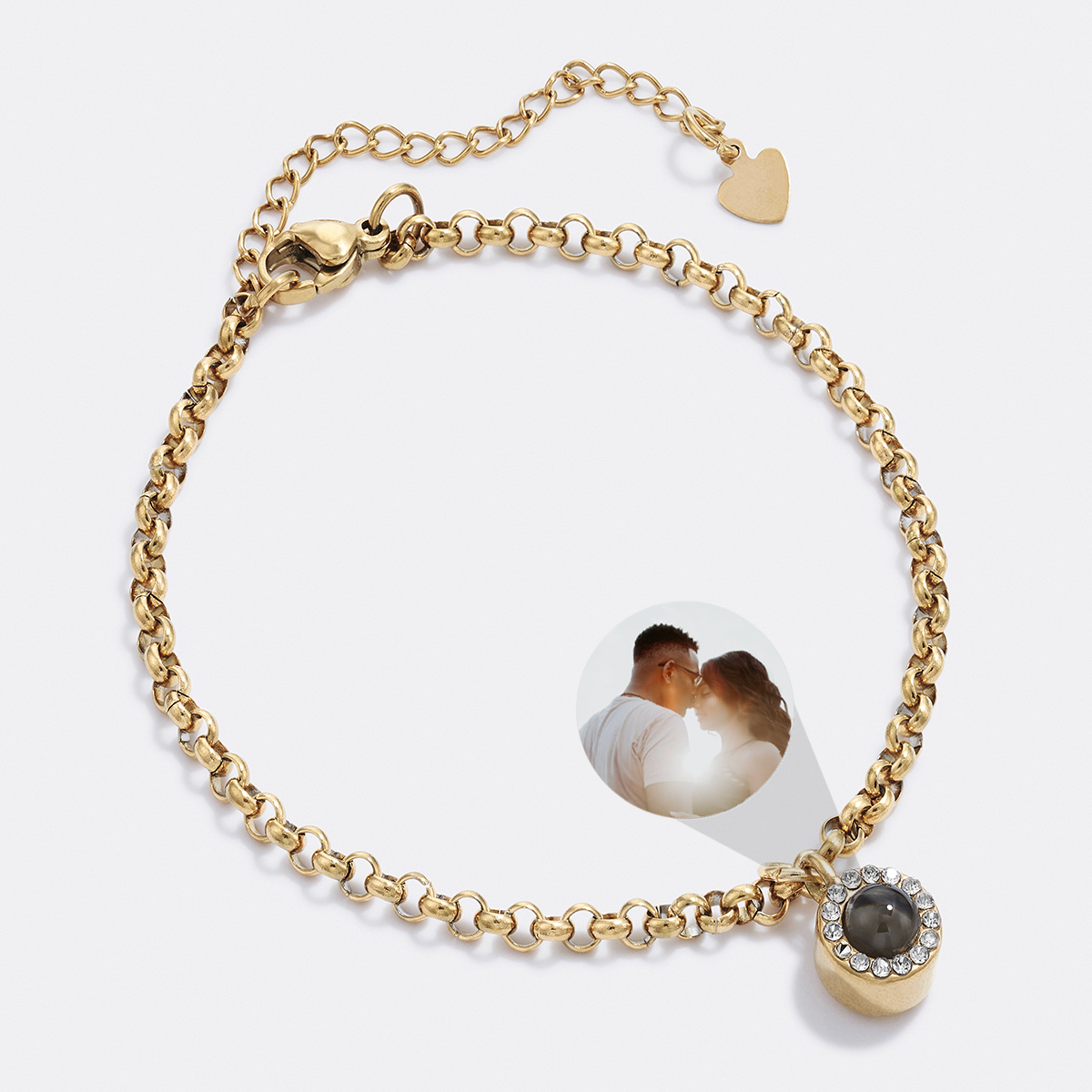Bracciale Petite Halo con Foto