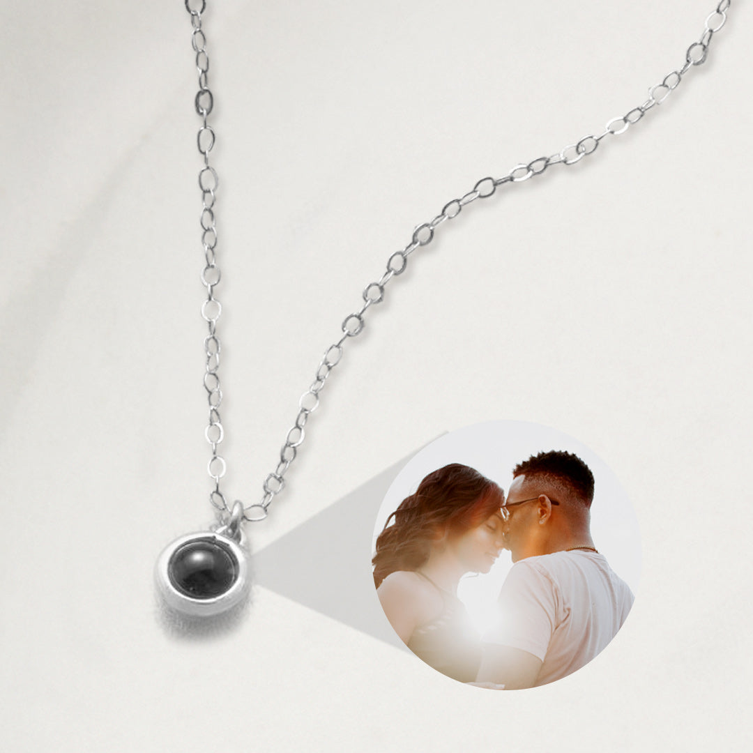 The Classic Photo Necklace in 925 sterling silver