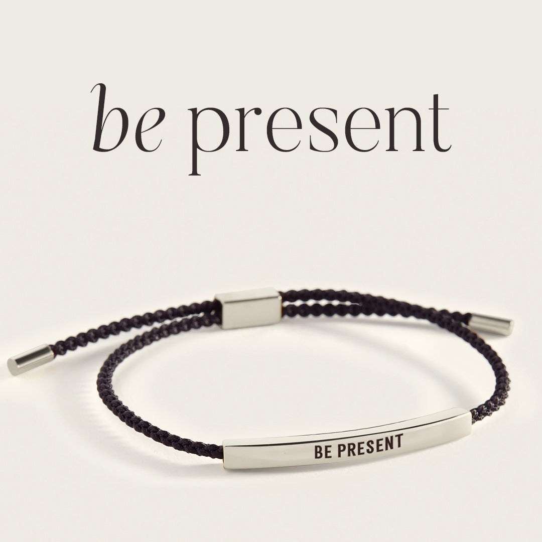 Be Present Inspire Bracelet in 925 Sterling Silver — Vanny Jewels