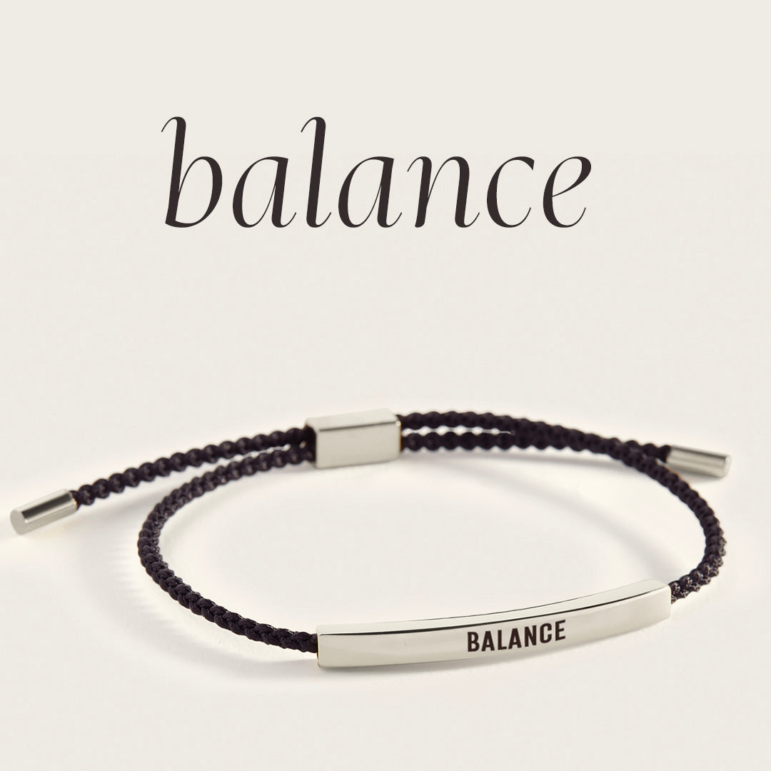 Balance Inspire Bracelet in 925 Sterling Silver — Vanny Jewels