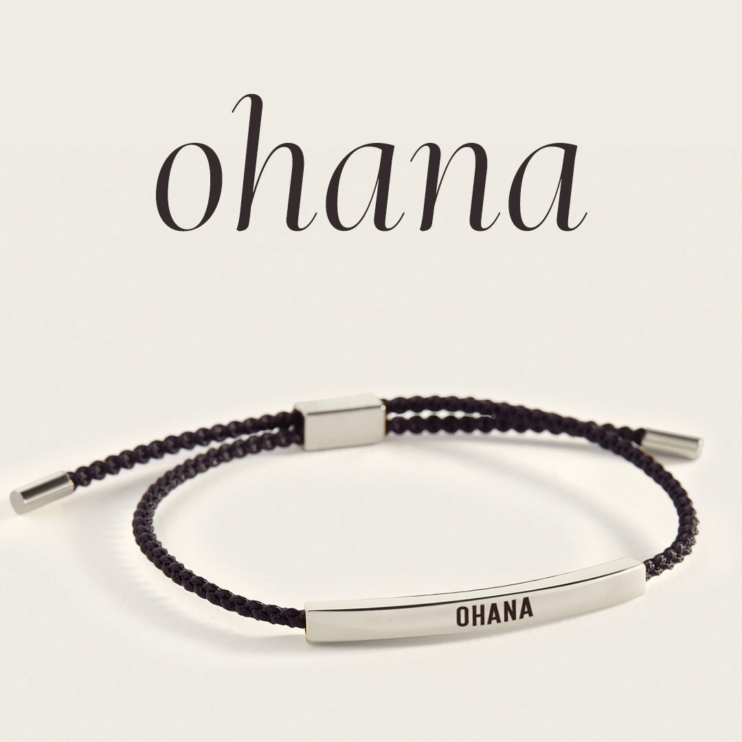 Ohana Inspire Bracelet in 925 Sterling Silver — Vanny Jewels