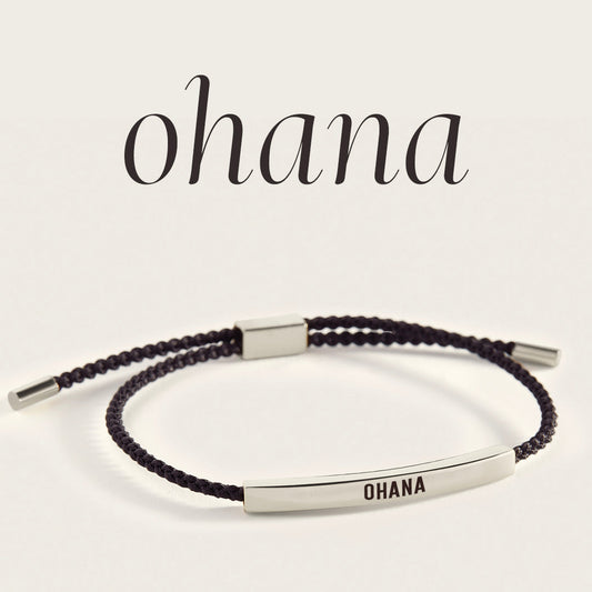 Ohana Inspire Bracelet in 925 Sterling Silver — Vanny Jewels