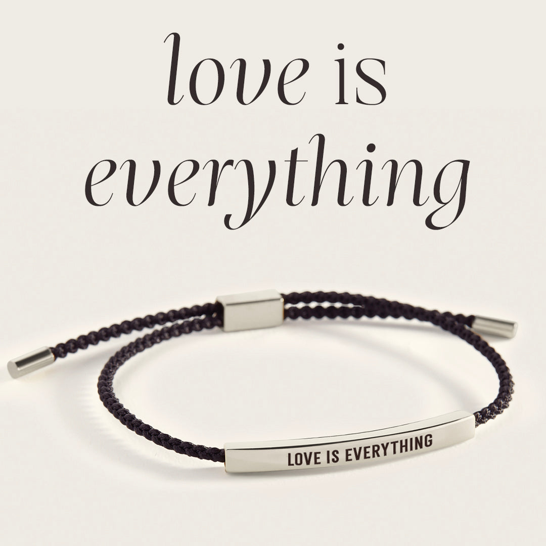 Love Is Everything Inspire Bracelet in 925 Sterling Silver — Vanny Jewels