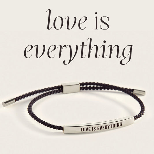 Love Is Everything Inspire Bracelet in 925 Sterling Silver — Vanny Jewels