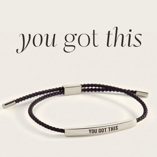You Got This Inspire Bracelet in 925 Sterling Silver — Vanny Jewels