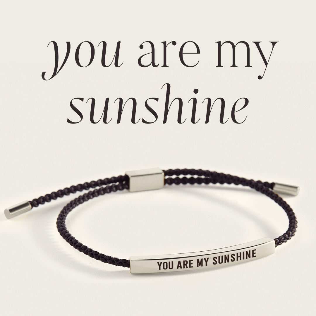You Are My Sunshine Inspire Bracelet in 925 Sterling Silver — Vanny Jewels