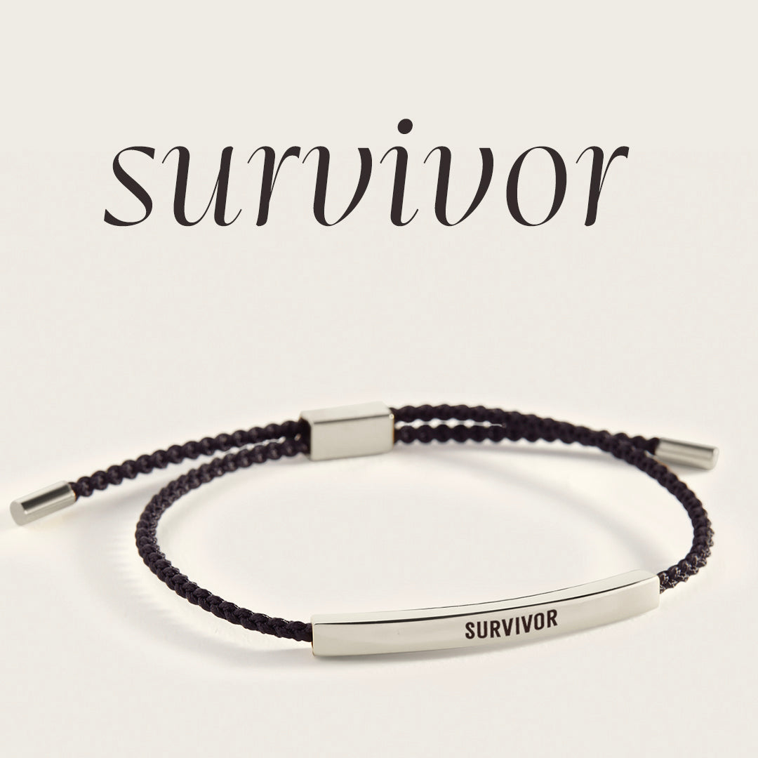 Survivor Inspire Bracelet in 925 Sterling Silver — Vanny Jewels