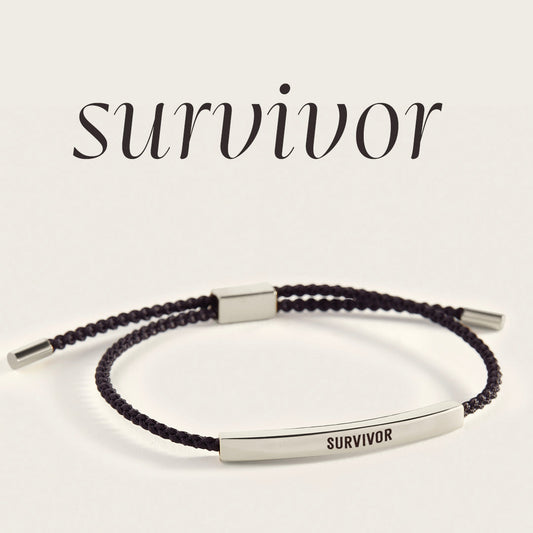 Survivor Inspire Bracelet in 925 Sterling Silver — Vanny Jewels