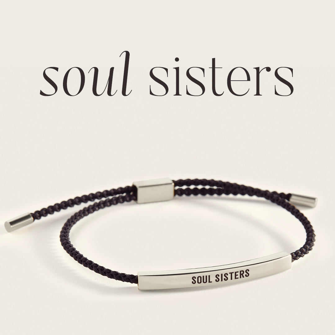 Soul Sisters Inspire Bracelet in 925 Sterling Silver — Vanny Jewels